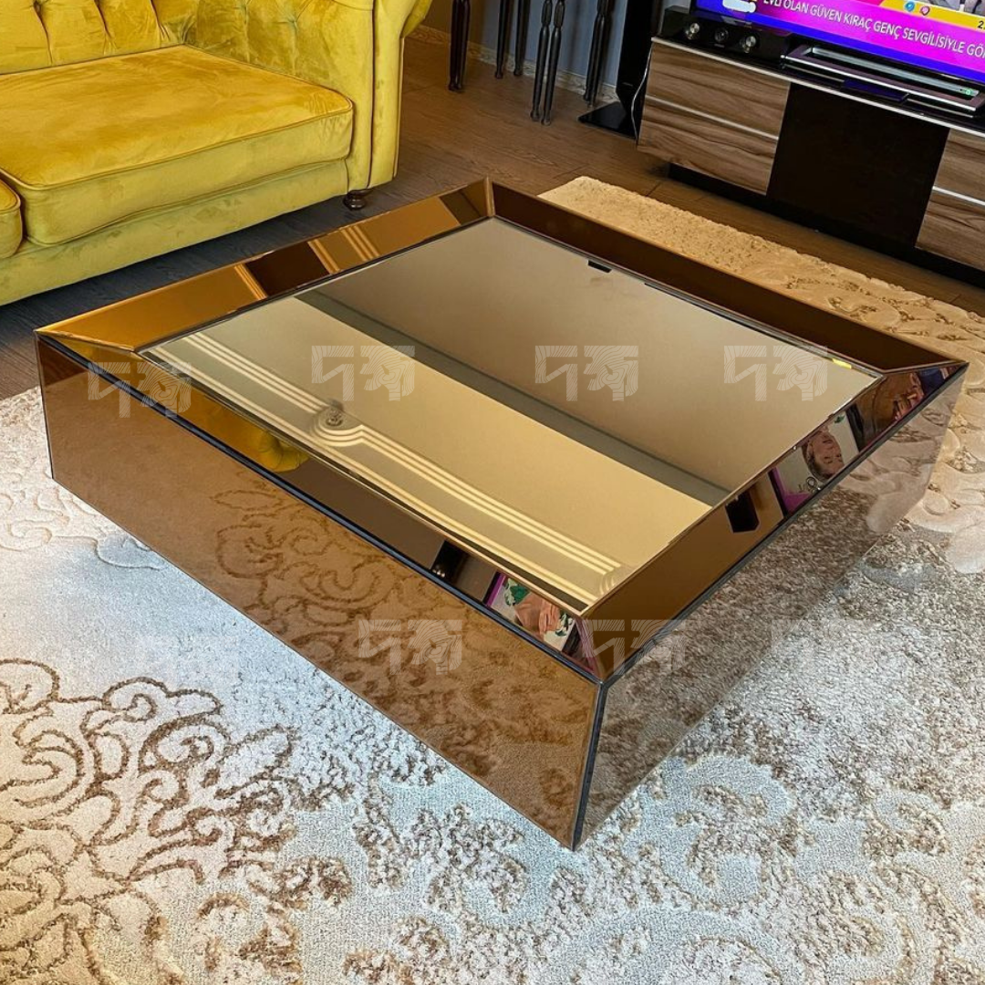 Mirror Center Table