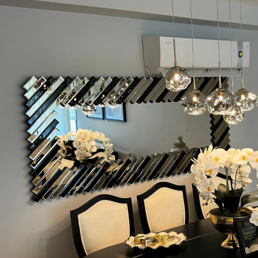 Mirrored Decorative Border Wall Mirror