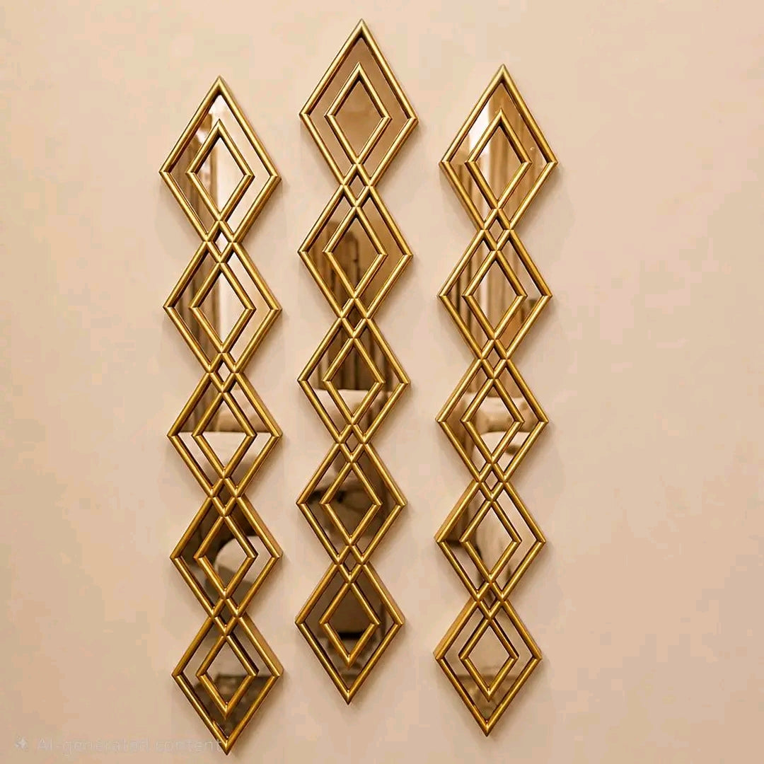 Geometric Pattern Mirror