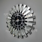 3D Mirror Wall Clock