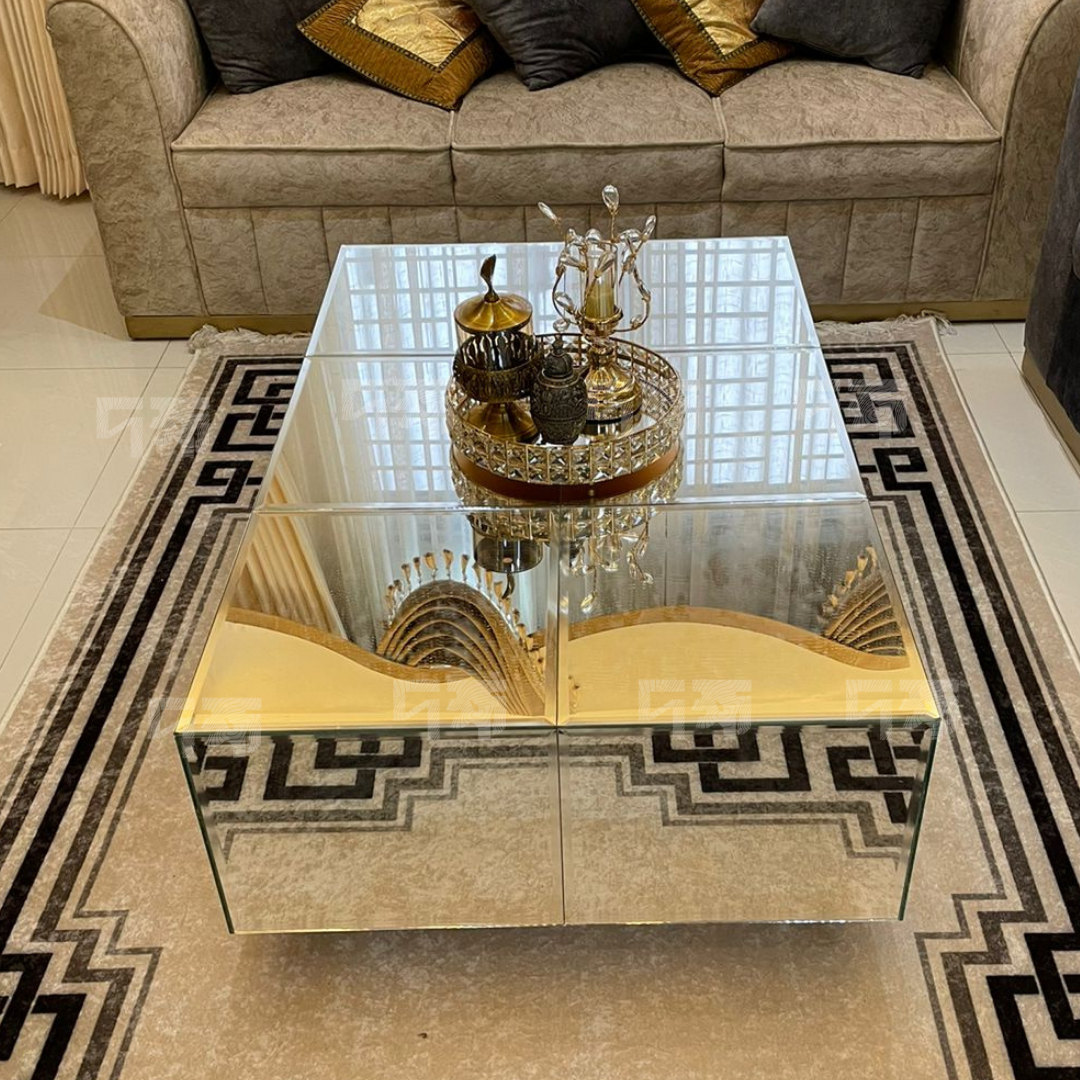 Mirror Center Table