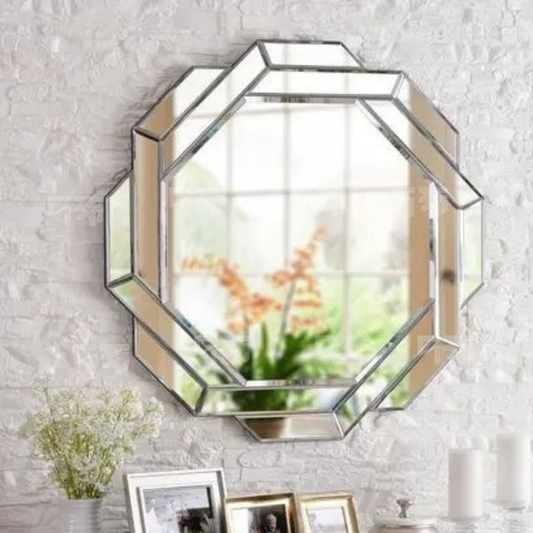 Decorative Octagon Mirror