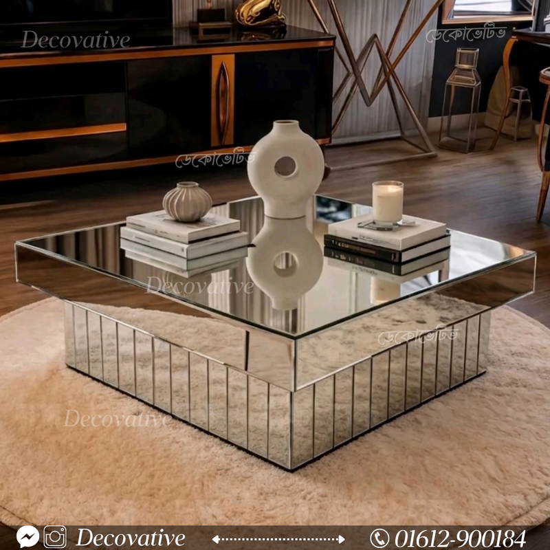 Mirror Center Table
