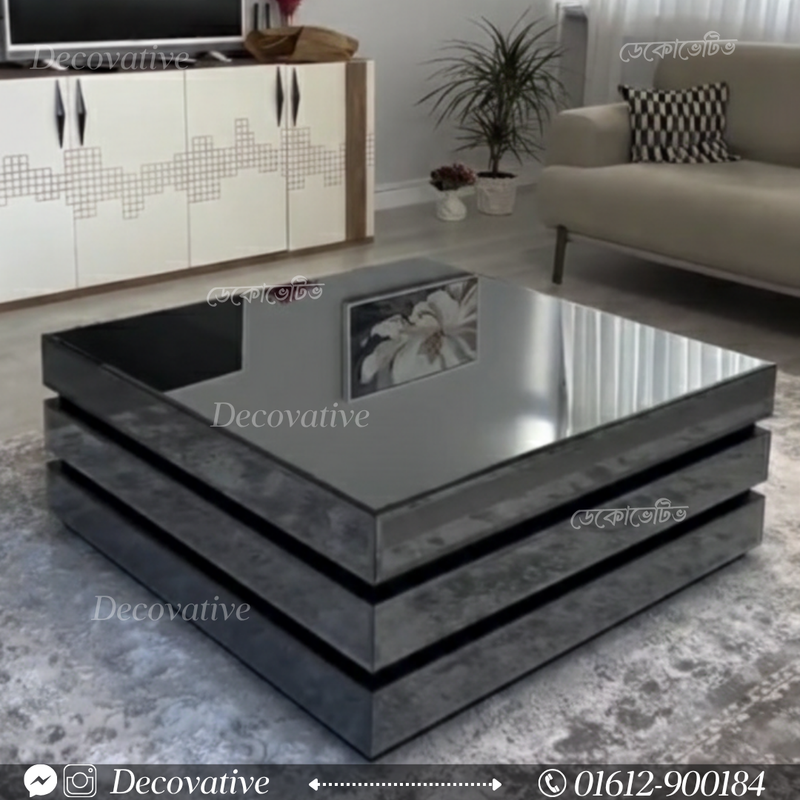 Mirror Center Table