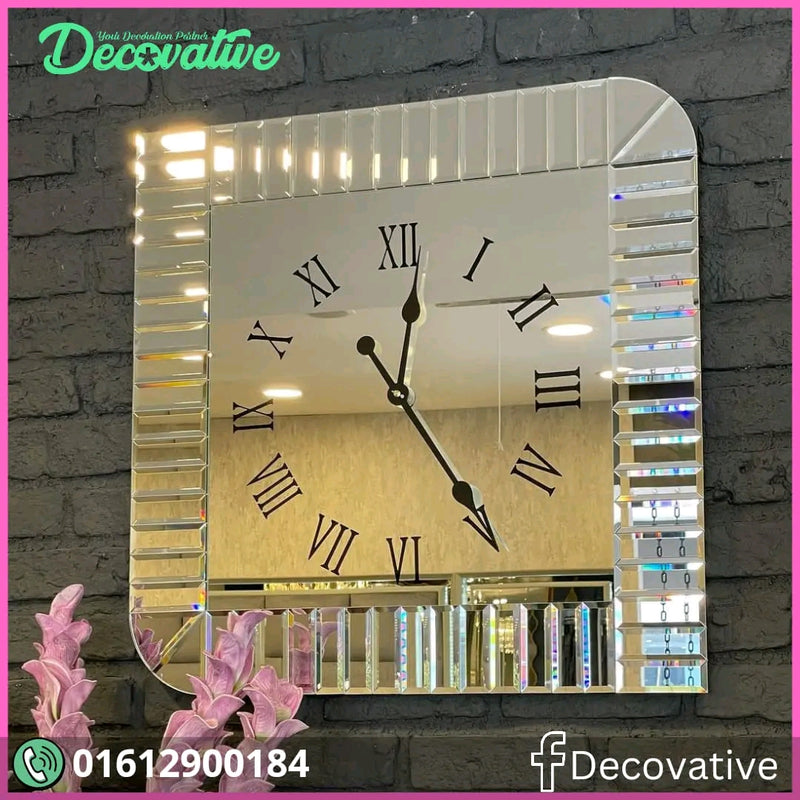 Mirror Wall Clock