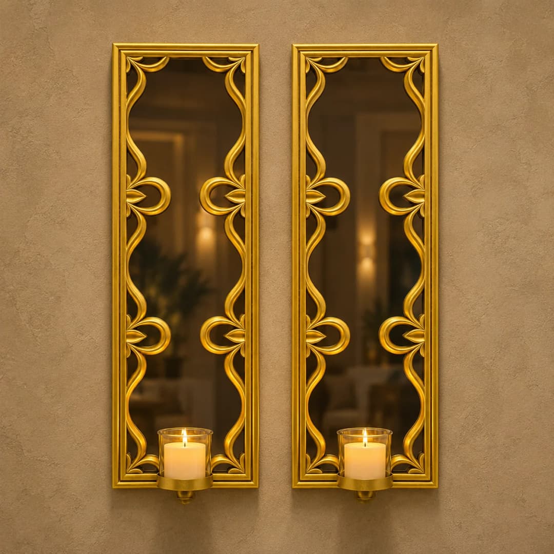 Candles Holder Wall Decor