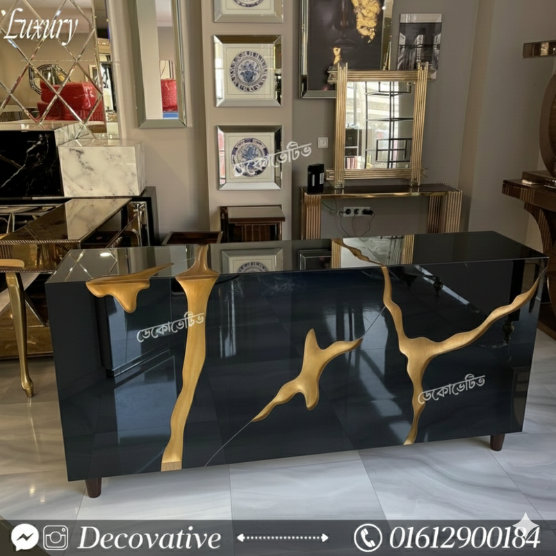 Mirrored Sideboard