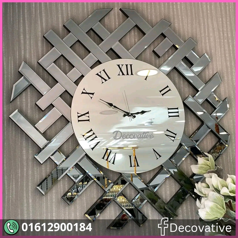 Mirror Wall Clock