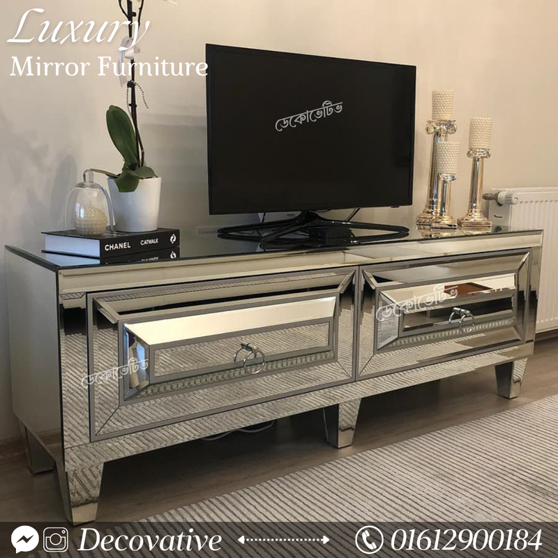 Mirror TV Cabinet