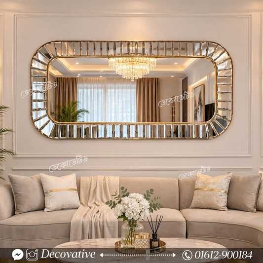 Oval Shape Decorative Mirror