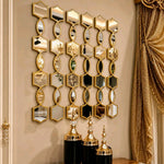 Hexagon Chain Mirror