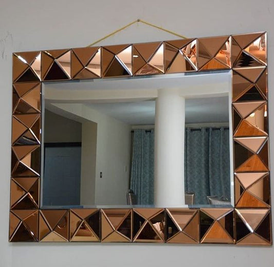 3D Decorative Border Mirror