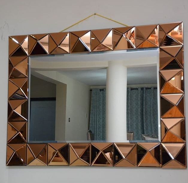 3D Decorative Border Mirror