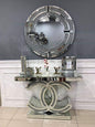Console table with mirror