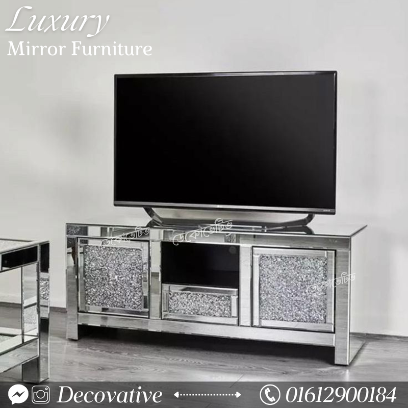 Sparkle Mirror TV Cabinet