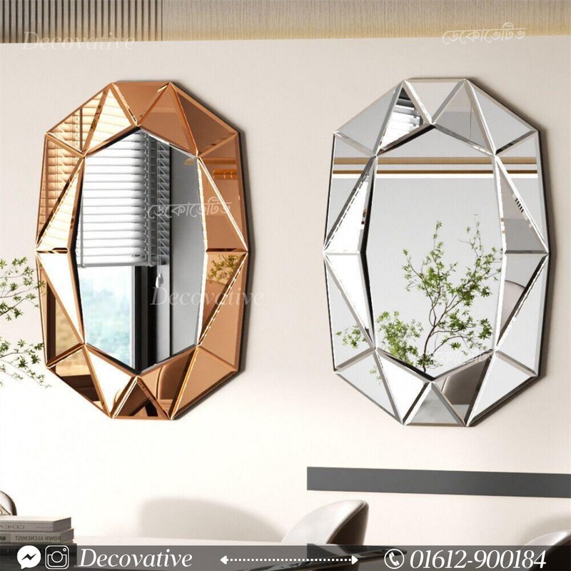 Decorative frame mirror