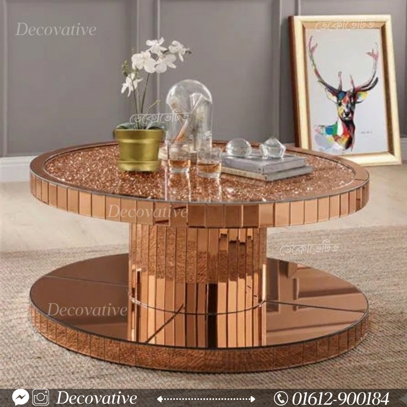 Mirror Center Table
