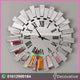 3D Mirror Wall Clock