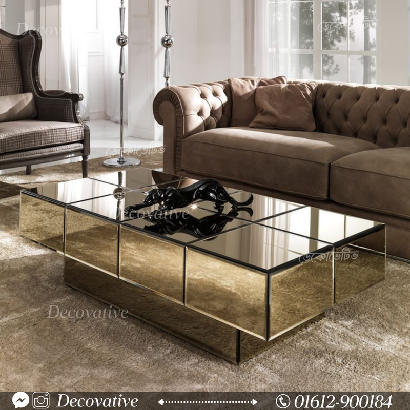 Mirror Center Table