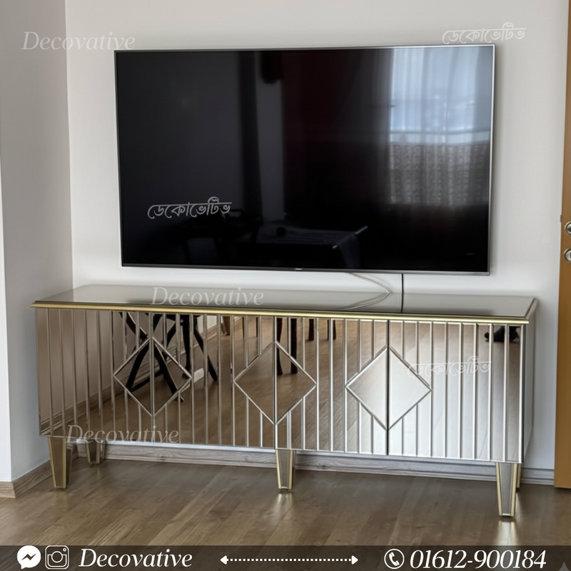 Mirror TV Cabinet