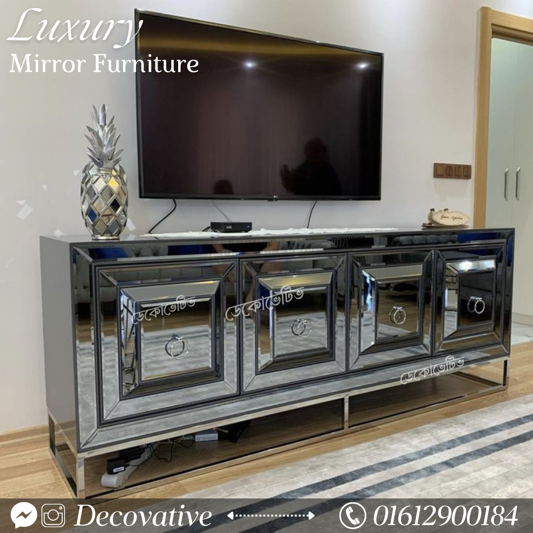 Mirror TV Cabinet