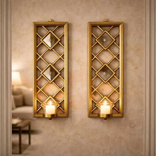 Candles Holder Wall Decor