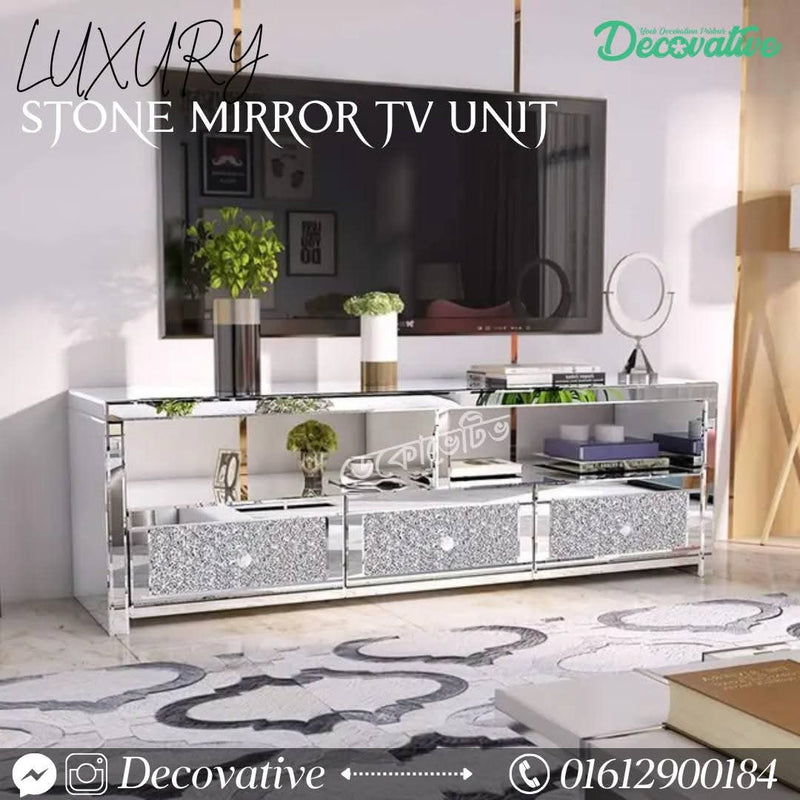 Sparkle Mirror TV Cabinet