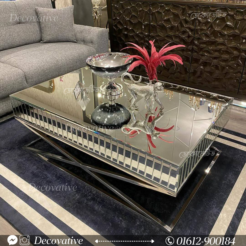 Mirror Center Table