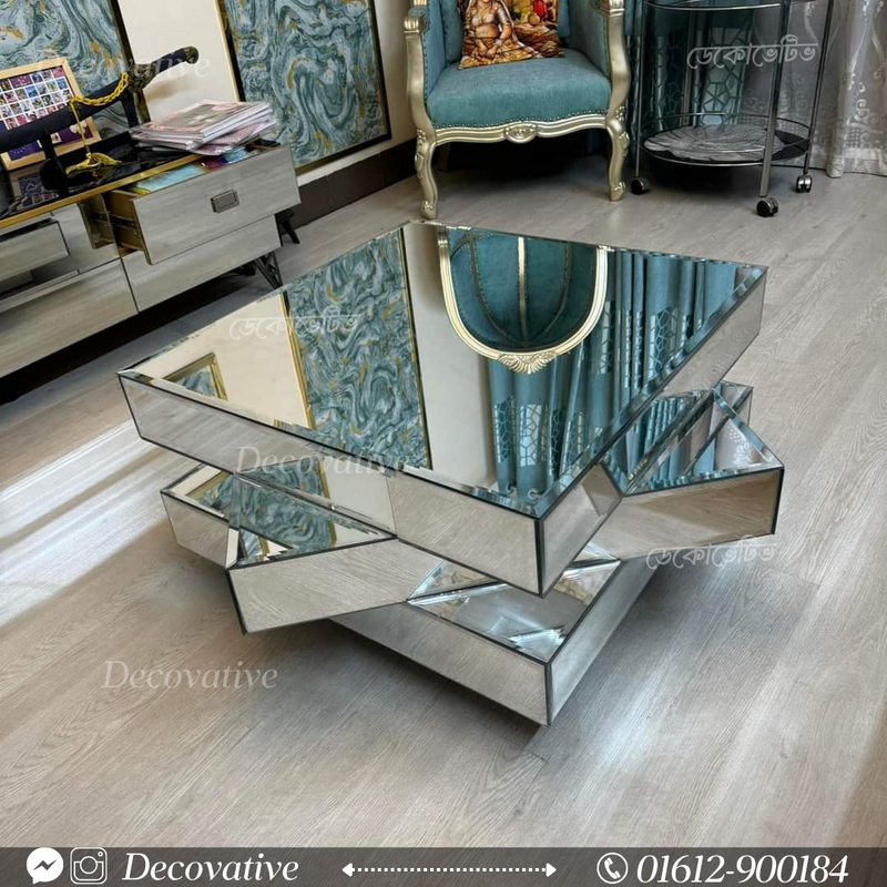 Mirror Center Table