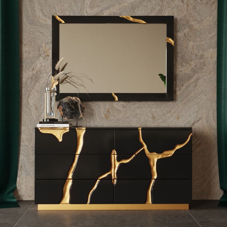 Modern Sideboard with mirror