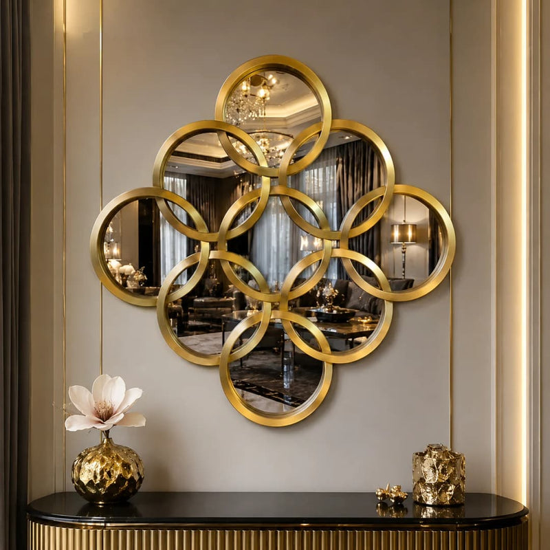 Olympic Ring Design Mirror