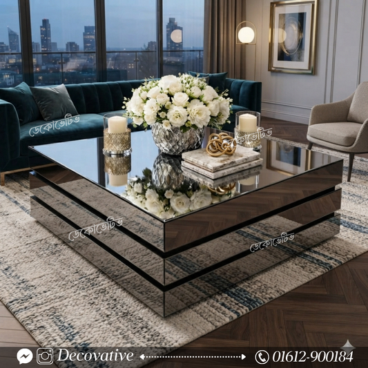 Stipe Mirror Center Table