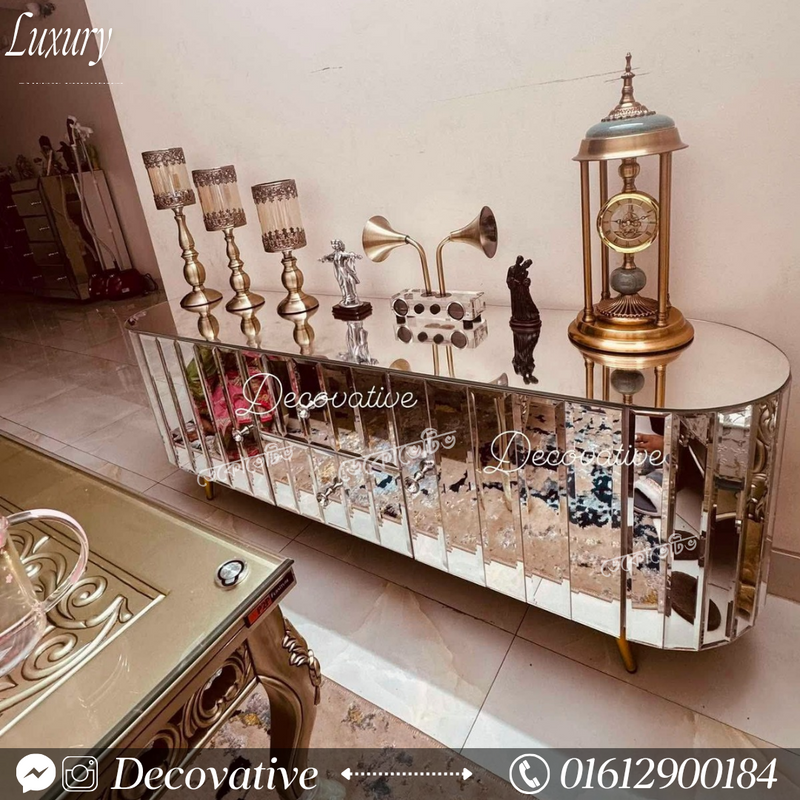 Mirrored TV Cabinet